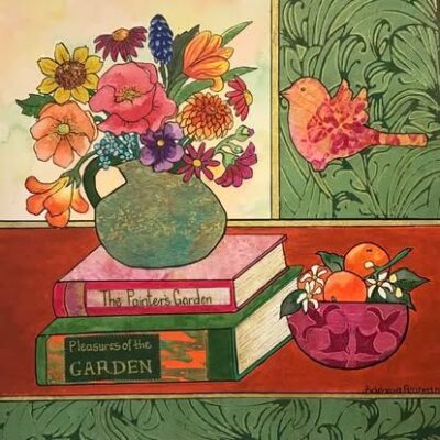 Barbara Pearman: The Painters Garden Mixed Media