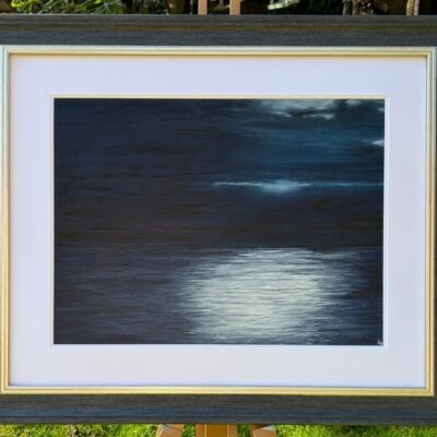 Carose Seascapes: Moonlight Reflections