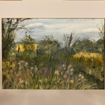 Sandra Ann Phillips: Over the Pond - Acrylics