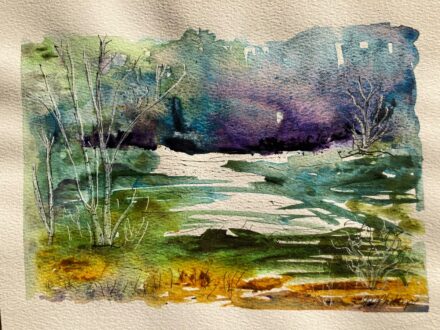 Watercolour  / Wispy View