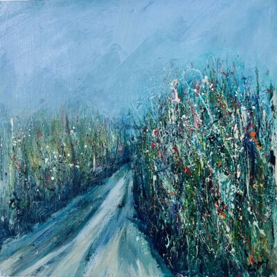 Karen Joy: "Down the Lane" Framed acrylic £190