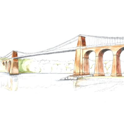 Freya Kille: Menai Suspension Bridge