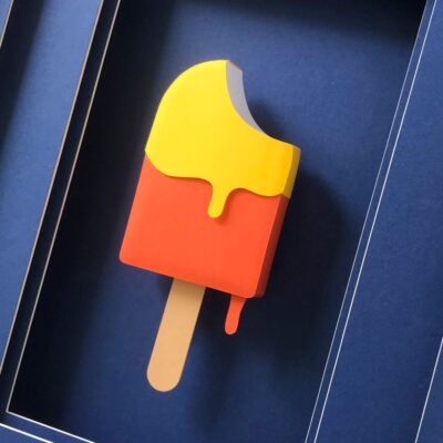 Graham Lester: Orange tango ice lolly