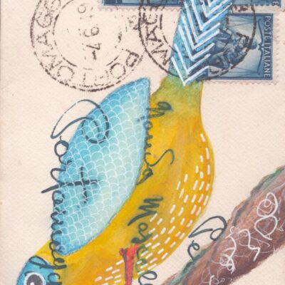 Hayley Noakes: Postie Blue Birdie