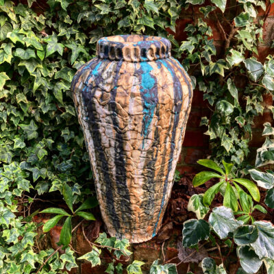 Sally Dorrity: ali baba, stoneware, dry green glaze