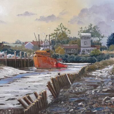 Sally Naomi Creveul: The Art Group - Brancaster Staithe