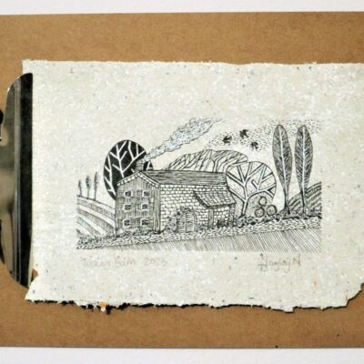 Hayley Noakes: A Tuscan Farmhouse Sketch