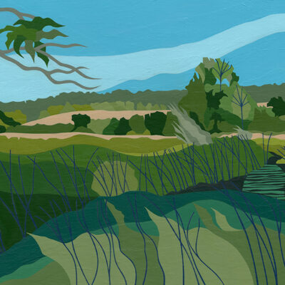 Christine Bass: Wharf Stream, Eynsham