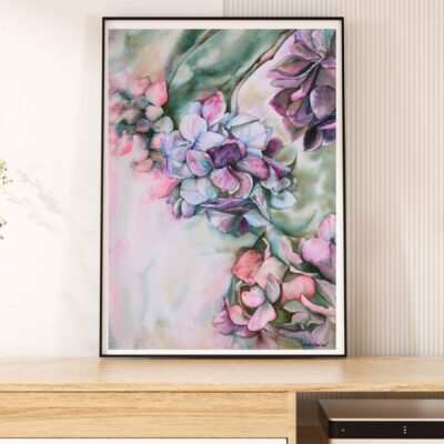 Shalini Belur: Wild Hydrangeas - Original Watercolours