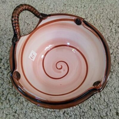 Sabine Dahn: small bowl with handle