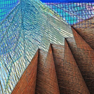 John Timbrell: Multiple image, Rotterdam station