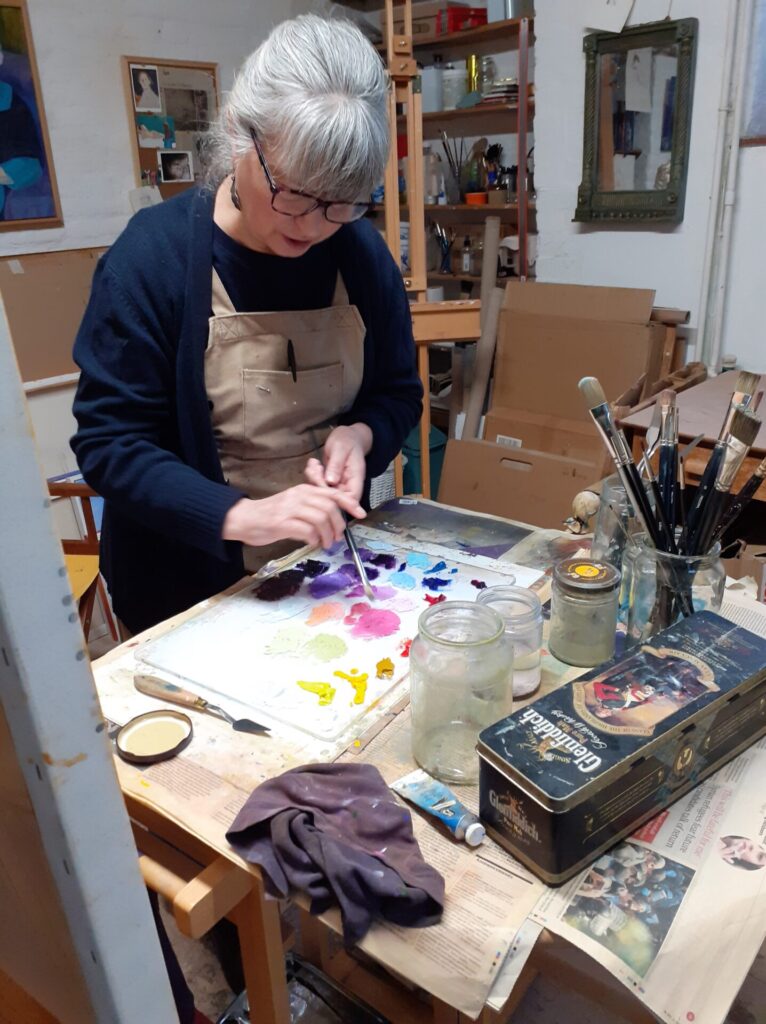 Joanna Stone at work