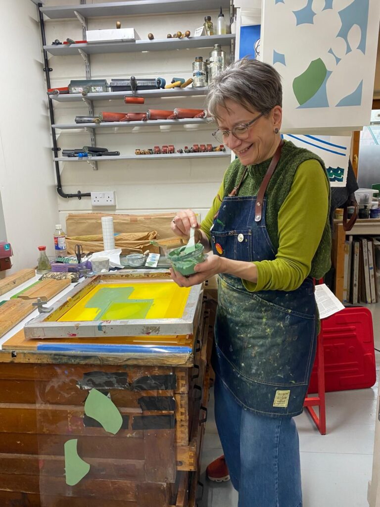 Denise Purdy at work