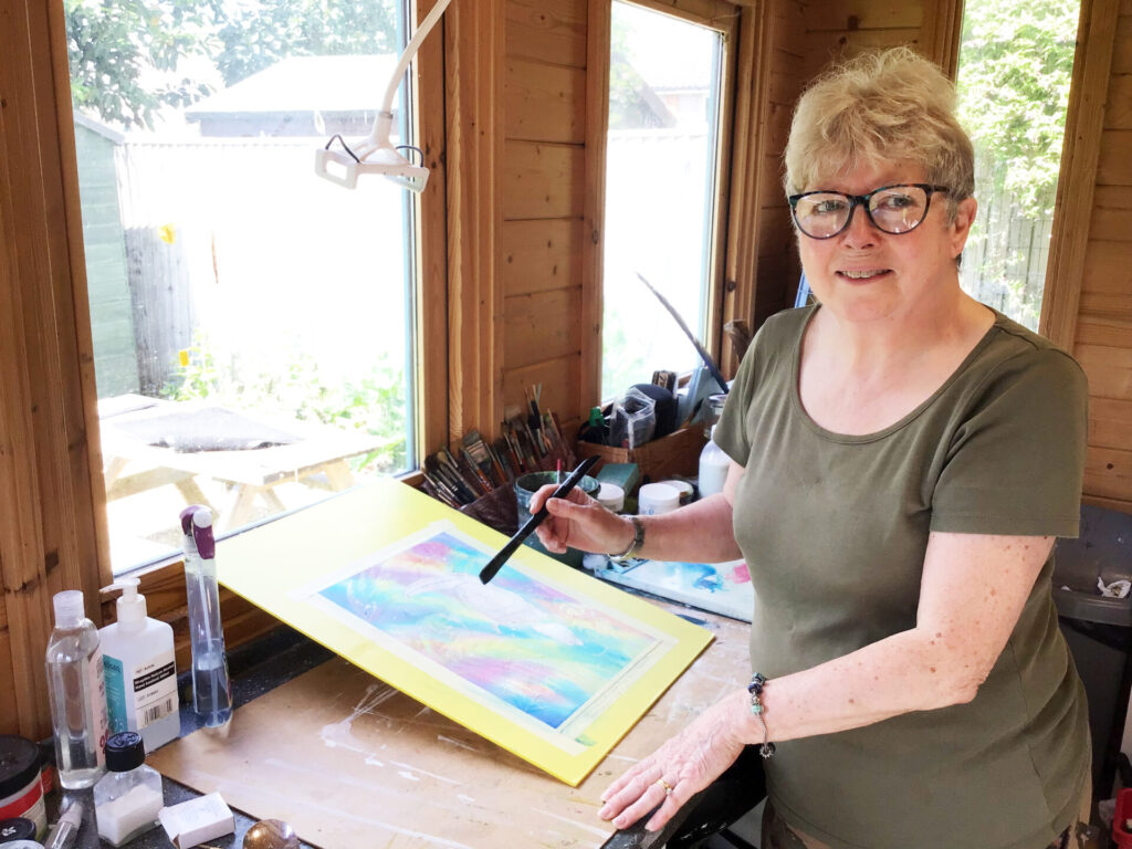 Linda Travers Smith at work