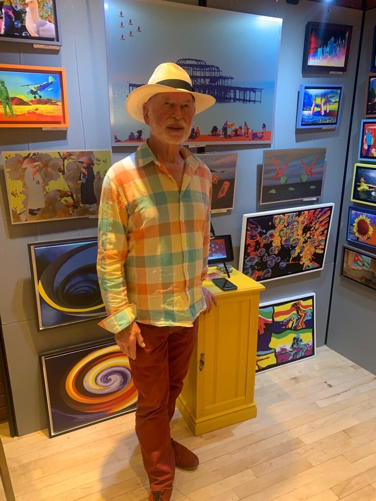 BKArtimages (Artist: Brian Kelvin) at work