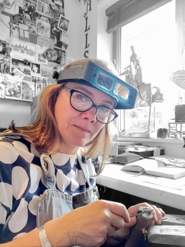 Alison Berthelsen at work