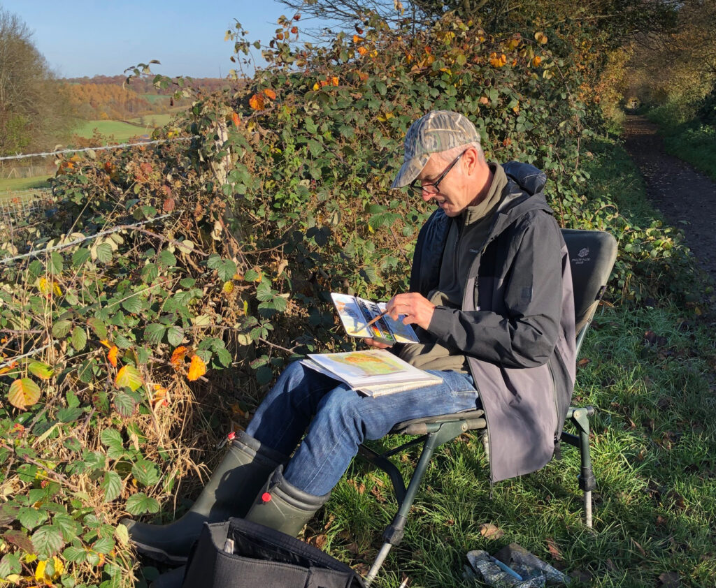 Paul Chappell at work