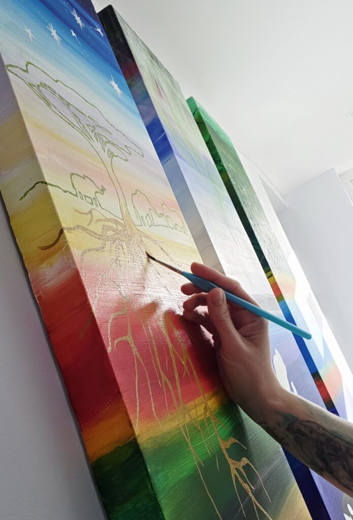 Natalie Bartrum at work