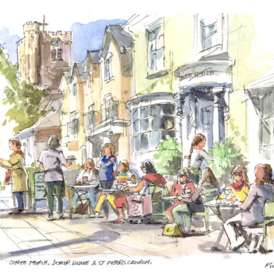 Paul Chappell: Dowers Coffee shop, Berkhamstead