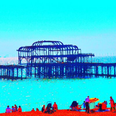 BKArtimages (Artist: Brian Kelvin): Brighton Beach