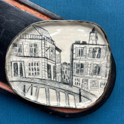 Heidi Inez: Paris plate