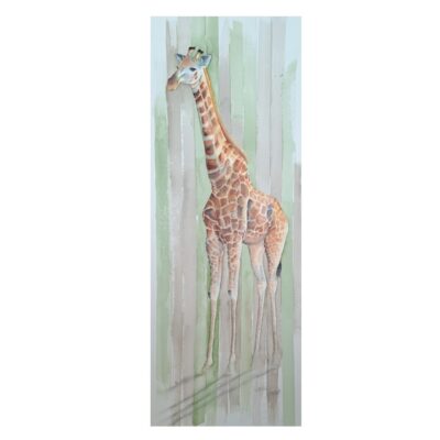 Wendy Hopcroft: Reaching for the Sky" 240 x 680mm watercolour