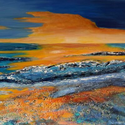 Field View Studio: Gold on Shingle Shore