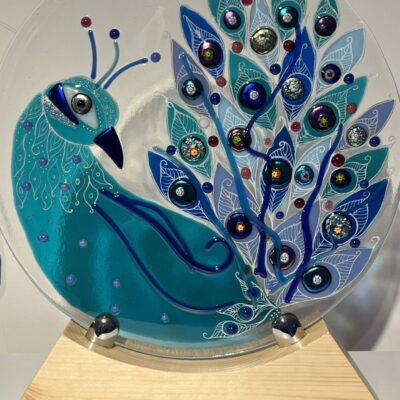 Julia Batten Glass: Peacock