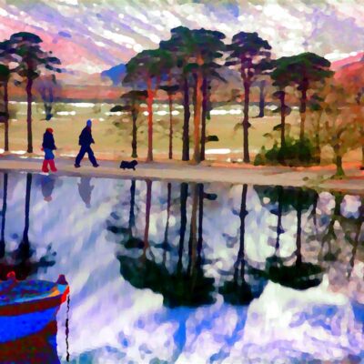 BKArtimages (Artist: Brian Kelvin): Lake