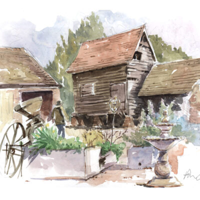 Paul Chappell: Grain Store, Manor Farm , Bradenham