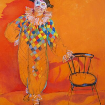 Joanna Stone: Zanni Tigs. Oil on canvas, 120cm x 100cm