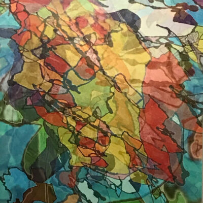 Deborah Humm: You Look Great Today.  Multilayered digital drawings printed on PVC board. 60x40cm