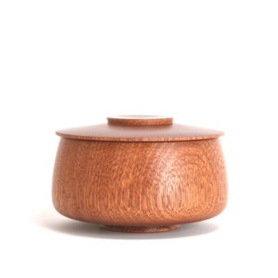 David Rodgers: Mahogany Lidded Container